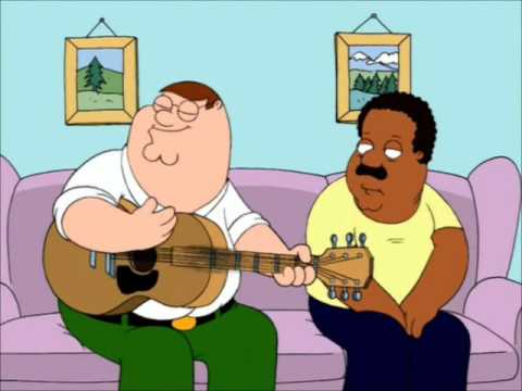 Peter Griffin sings "Rock Lobster"