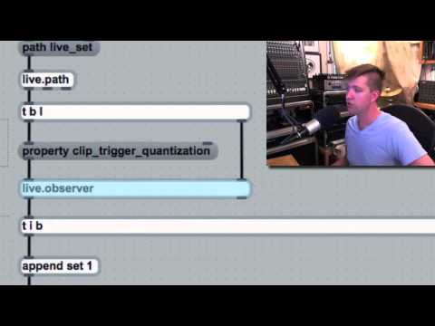 Max for Live API Basics - Part 9 of 9 - Live API devices review