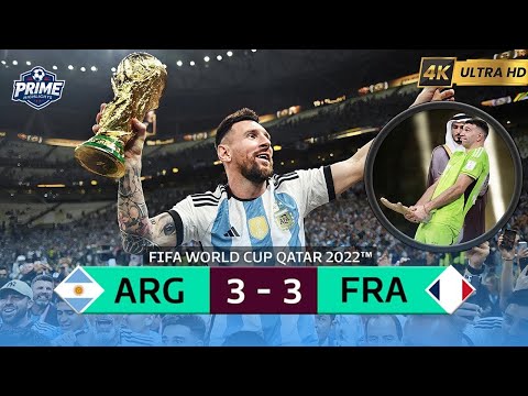 ARGENTINA vs FRANCE 2022 • The Greatest World Cup Final Ever | Messi vs Mbappé