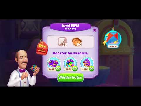 Homescapes Level 9849  -- No cheats