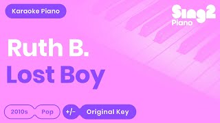 Lost Boy (Piano karaoke demo) Ruth B.
