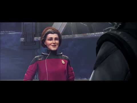 Dal meets real Janeway for the first Time - Star Trek: Prodigy - 1x14 "Crossroads"