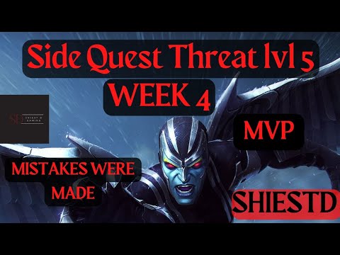 Mojo's Choice Week 4 Jan Side Quest  Threat Lvl 5  Mistakes were made!!