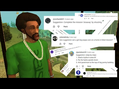 GTA SA: Fan Requests I