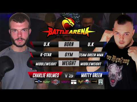 CHARLIE HOLMES VS MATTY GREEN - Northampton - 3rd Dec 2022