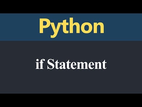 If Statement in Python Hindi