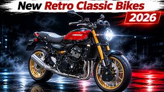 10 New Retro Classic Bikes For 26/27
