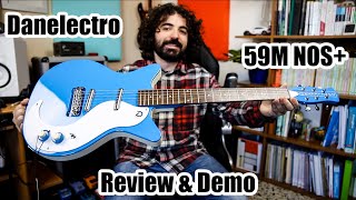 Video thumbnail for Danelectro 59M NOS+ | Review & Demo by Sergio Serra Music