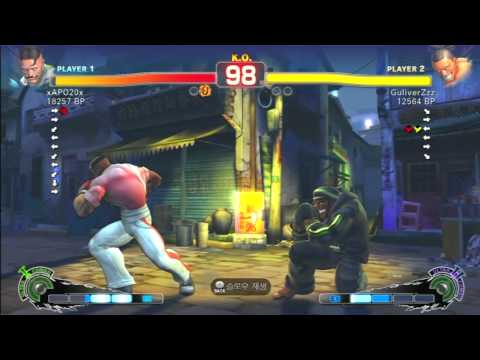 SSF4 Rank Match  xAPO20x (DU)  vs  GuloverZzz (DJ)