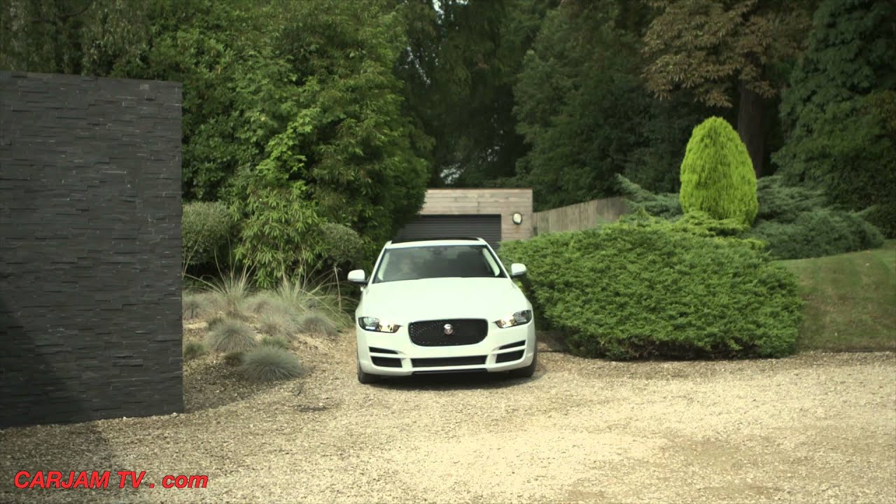 2015 Jaguar XE PRESTIGE Driving NO Engine Sound! Commercial  CARJAM TV 4K Car Video HD