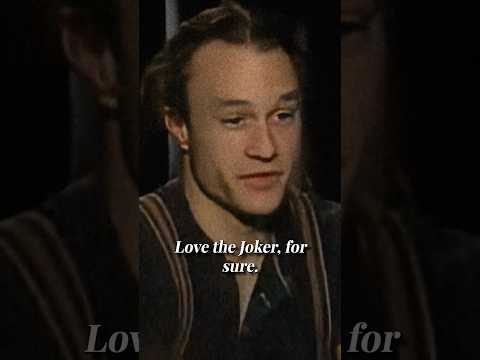 Heath Ledger’s Joker Was More Than Acting