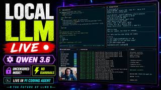 I Ran an Uncensored Local LLM Inside Pi Coding Agent (Qwen 3.6 + Gemma 4 uncensored live demo)