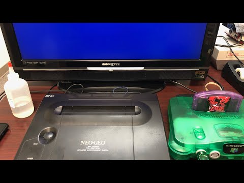 "Junk" JPN NEOGEO AES: Connect, Test, Repair, and Upgrade!