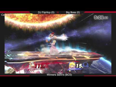 KSL 13 | Winner's SemiFinals | DJ Fliphop (Diddy Kong) vs Big Boss (Peach)