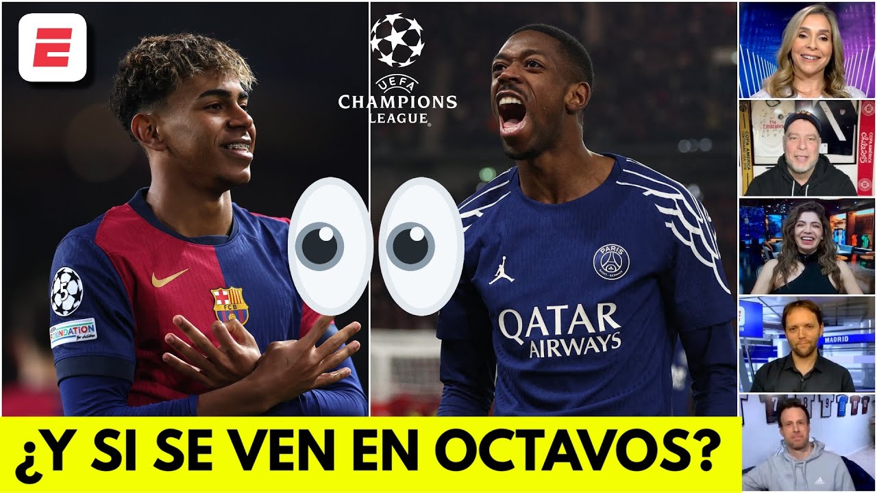 BARCELONA NO LO VA A TENER FÁCIL en los octavos de CHAMPIONS, le puede tocar el PSG | Exclusivos