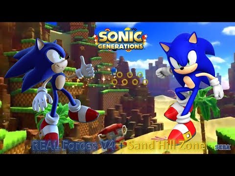 Sonic Generations Mod Part 201_ REAL Forces V4 + Sand Hill Zone (1080p60fps)