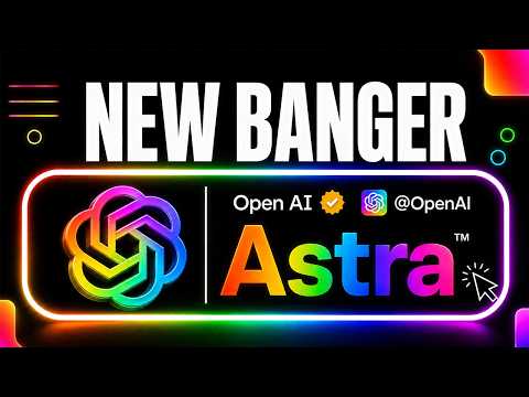 Video Thumbnail: NEW ChatGPT Astra is INSANE!