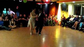 Ariadna Naveira and Fernando Sanchez - vals. 17.03.2011.  Milonga Lo de Silvia,  Jerusalem