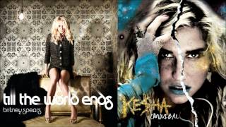 Britney Spears vs Kesha-Cannibal(Till the world ends Remix)Deejaybackdrop ft TheSaulpop95 Mashup