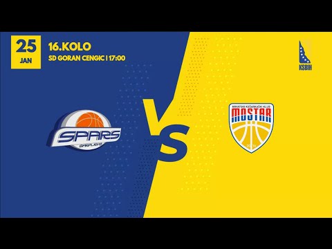 OKK Spars vs HKK Mostar - 16. kolo - KSBIH - 2024/2025