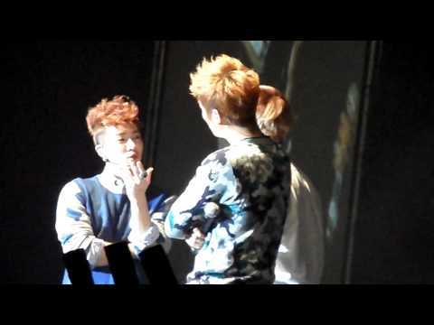 [030312 비스트 Beautiful Show Singapore] Doojoon, Junhyung, Kikwang Conversation