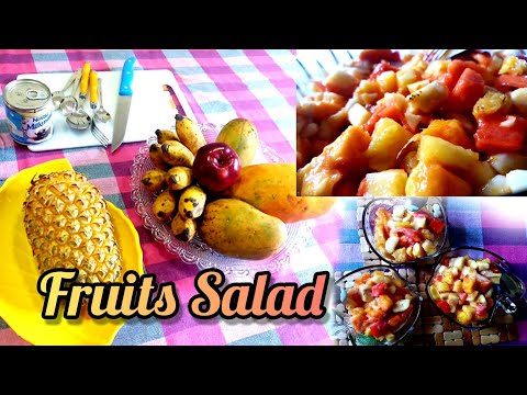 How to make a fresh fruits salad with Milkmaid | Easy Recipe