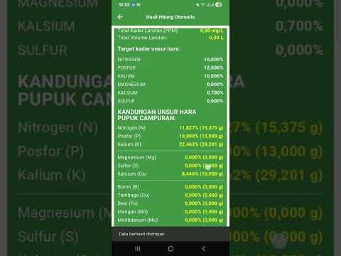 Akurasi Pupuk