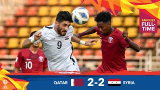 QATAR 2   2 SYRIA Highlights & All Goals (AFC U23 Championship 2020)