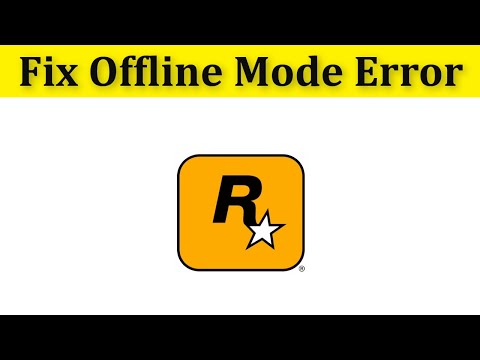 How To Fix Rockstar Games Launcher Offline Mode Error ||Fix Rockstar Games Launcher Not Going Online