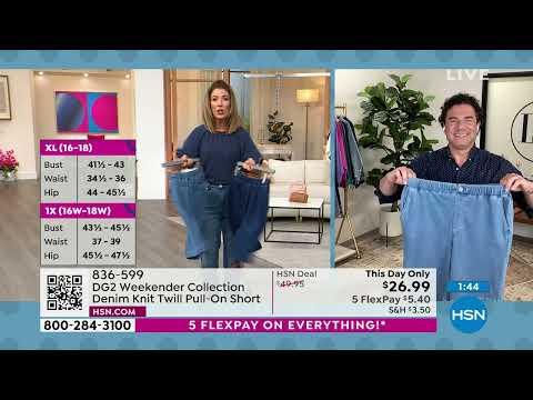 HSN | DG2 by Diane Gilman Fashions Celebration 07.30.2023 - 11 PM