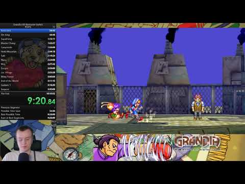 Grandia Remaster - ANY% speedrun in 9:56:50 former WR