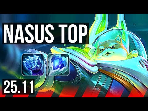NASUS vs VOLIBEAR (TOP) | 6 solo kills, Dominating | KR Diamond | 25.11