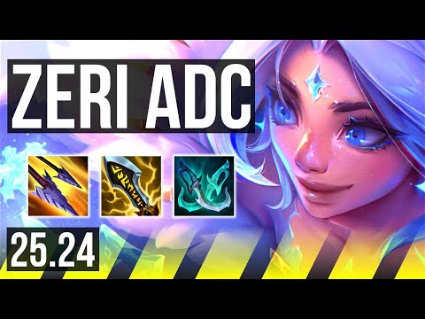 ZERI & Yuumi vs APHELIOS & Nautilus (ADC) | EUW Grandmaster | 25.24