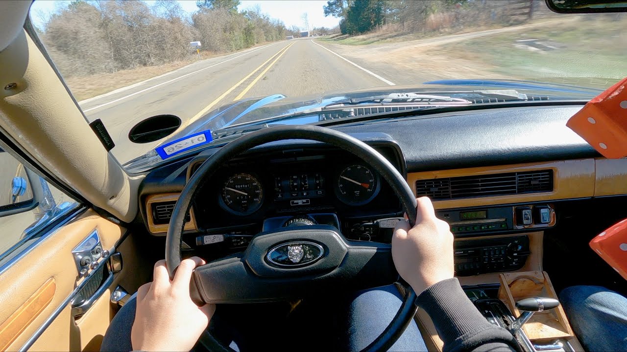 1986 Jaguar XJS V12 POV drive