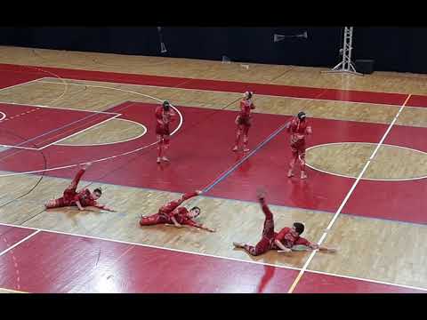 NBTA Europe Twirling Championships 2021 - Porec - DANCE TWIRL Junior - Team CROATIA