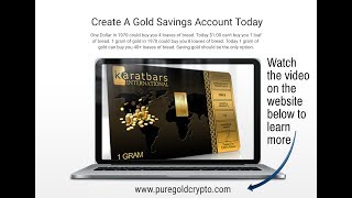 Why Everyone Should Have A Karat Bars Gold Savings Account