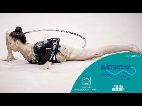 Natalia García (mazas / clubs) - Final Individual European Championship Varna 2021