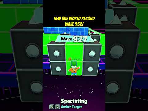 VERY CLOSE TO WAVE 1000 IN BDE! 😱🤯 *NERFED EMOTES*