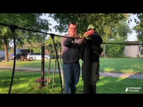 Bewegungsparcours für Menschen mit Behinderung in Rüdersdorf