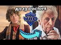 ALL 13 DOCTORS Doctor Who Then And Now 2023
