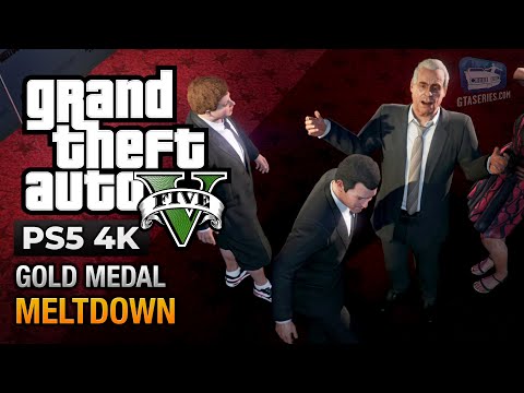 GTA 5 PS5 - Mission #71 - Meltdown [Gold Medal Guide - 4K 60fps]