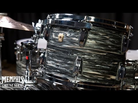 Ludwig Classic Maple Drum Set 24/13/16 - Vintage Black Oyster Pearl