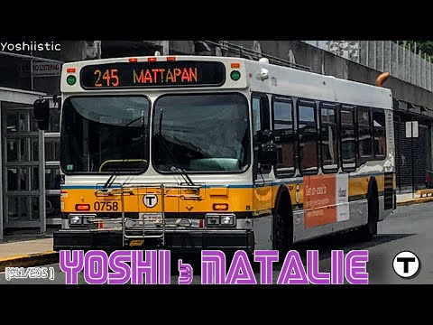 Yoshi & Natalie: Mattapan Matured | Yoshi's Ride Series {S11-E05} - Riding the 245 🚌 - {MBTA}