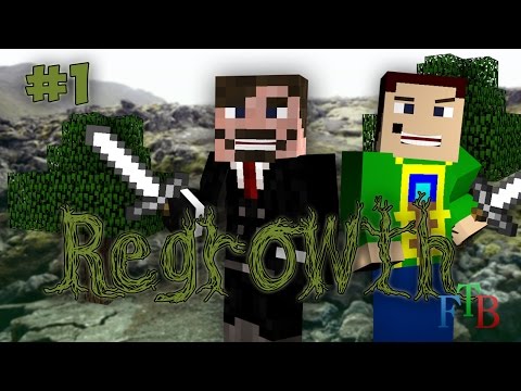 Minecraft - Regrowth FTB Modpack - Ep1 Getting Started [1.7.10]