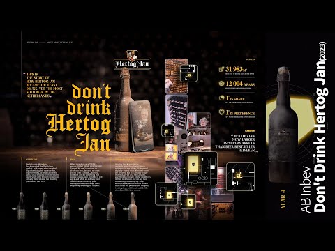 「飲むな」と言われたら、飲みたくなるのが人間クマ / HERTOG JAN「DON'T DRINK HERTOG JAN」