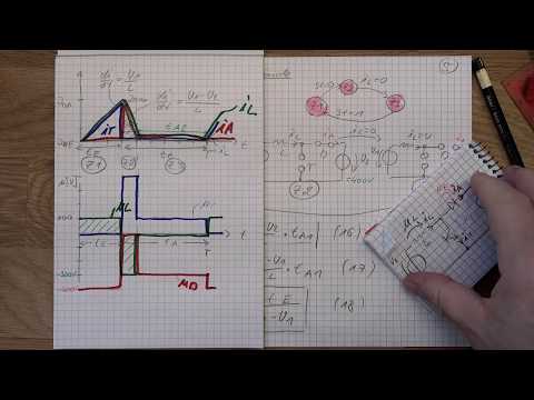 Hochsetzsteller 8/9 - Strom- und Spannungsverläufe im Lückbetrieb