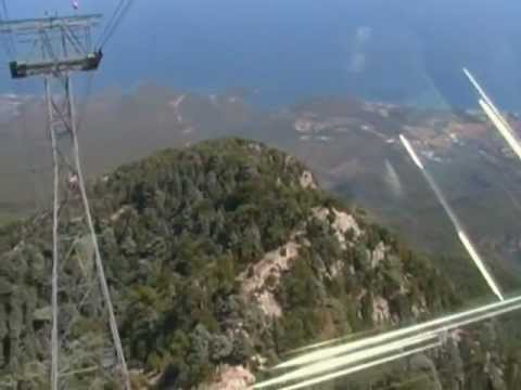 Кемер. Фуникулер Подъем на гору Тахталы.