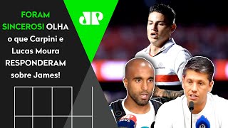 Por que James Rodríguez não bateu um dos pênaltis? Olha o que Carpini e Lucas falaram no São Paulo