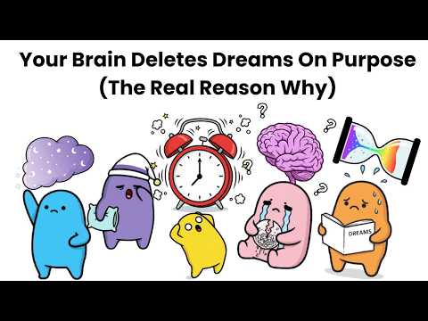 Your Brain Deletes Dreams On Purpose (The Real Reason Why)