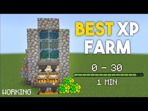 Simple 1.19 XP Farm in Minecraft Bedrock (Mcpe|Xbox|Ps4|Nintendo switch|Pc)
